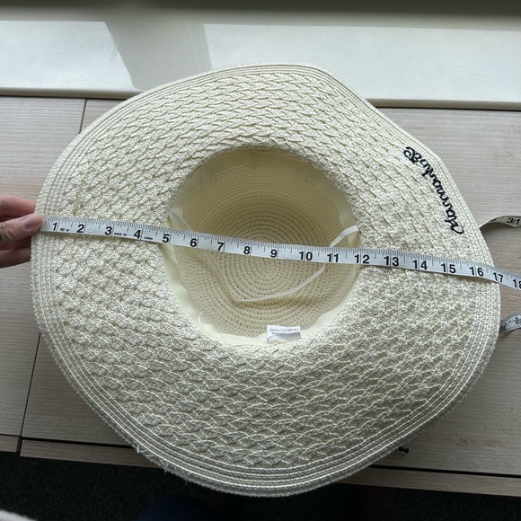 Bahamas CocoCay Beaded Wide Brim Sun Hat - Picture 2 of 4